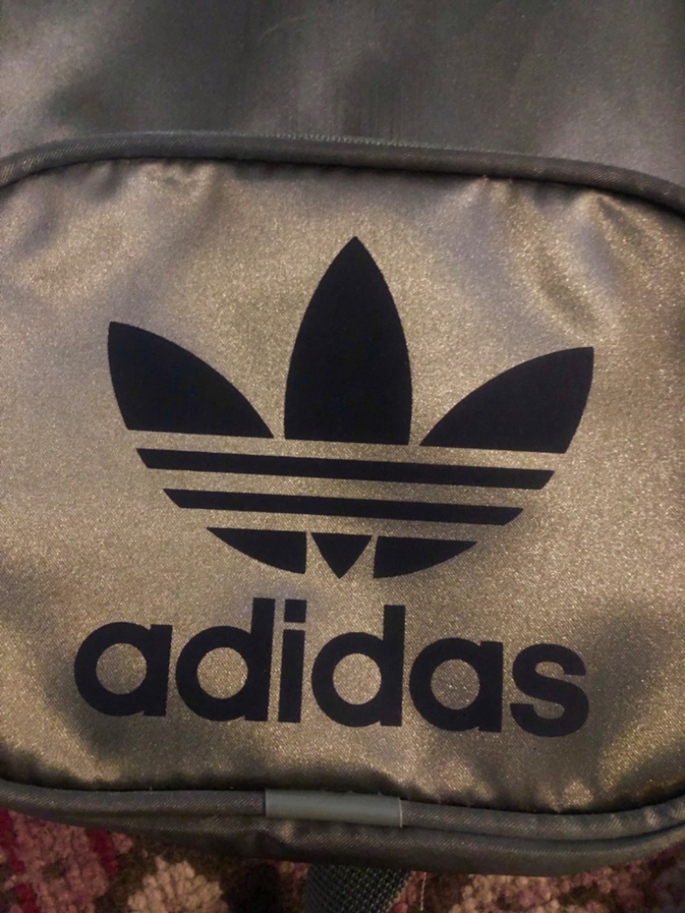 Adidas Mini Backpack Stash Bag Olive Green NWT - Picture 4 of 4